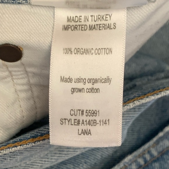 AGOLDE Lana Jean 26 Organic Cotton Straight - Picture 5 of 7